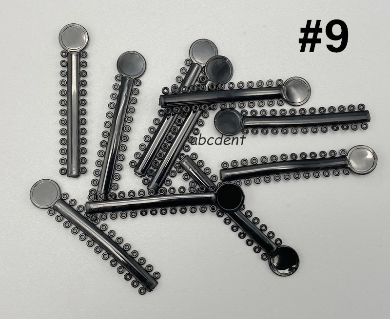 1040Pcs Dental Orthodontic Elastic Braces Rubber Band Ligature Ties For Bracket