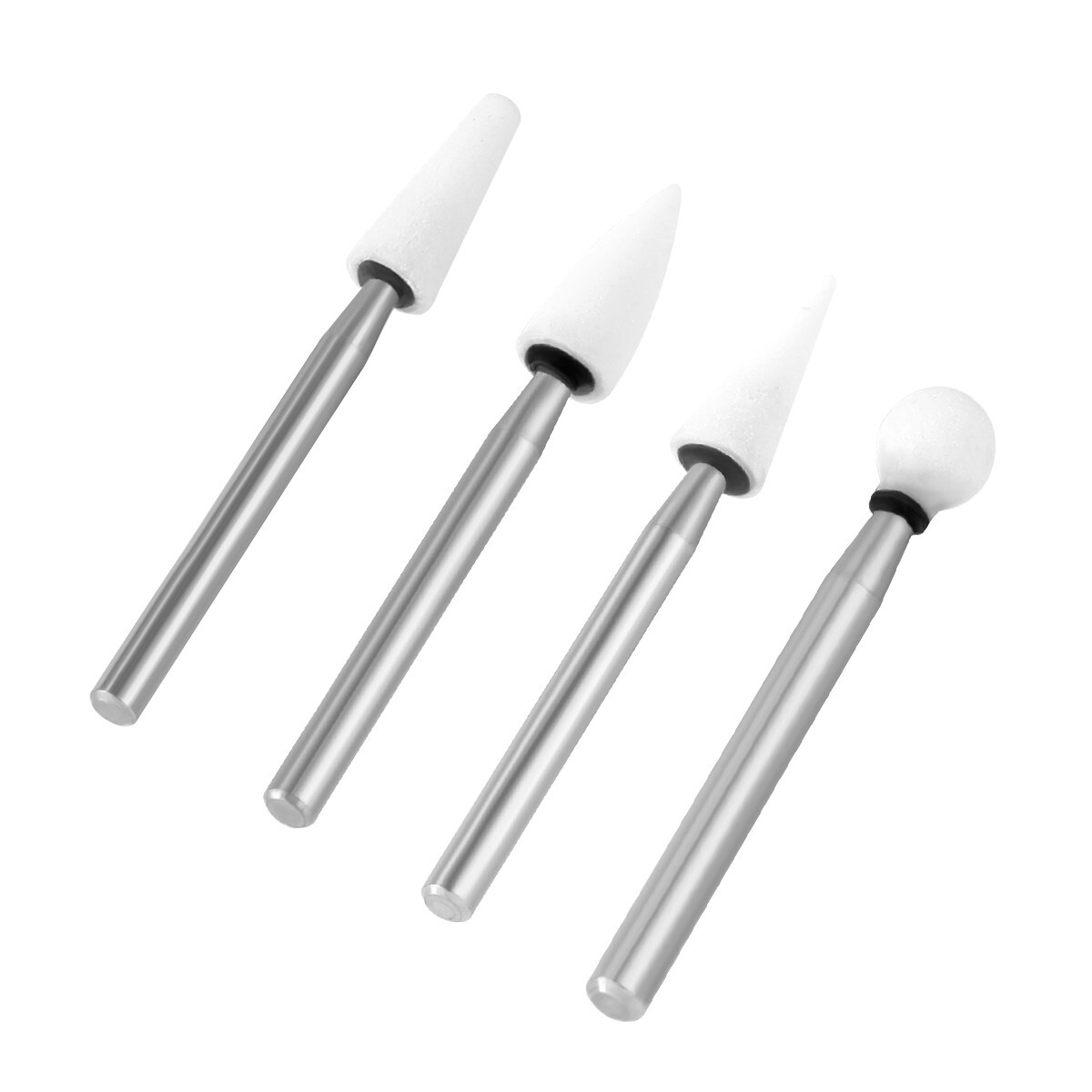 Dental Polishing Burs Porcelain Resin FG Burs Coarse / Fine White/Green Stone
