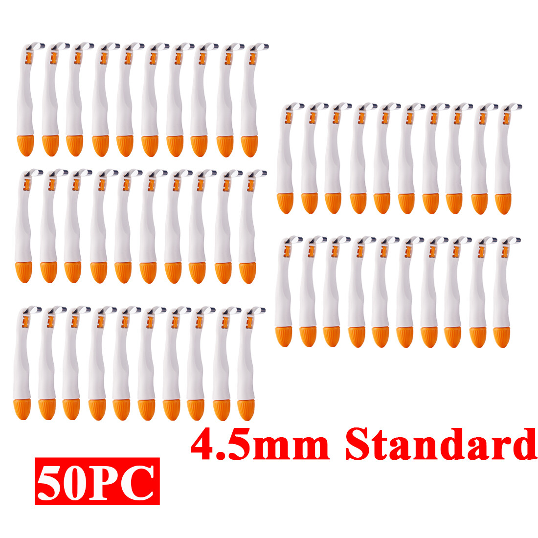 50pc Dental Pro Matrices Bands Tofflemire Matrix Band Standard/Curved Single Use