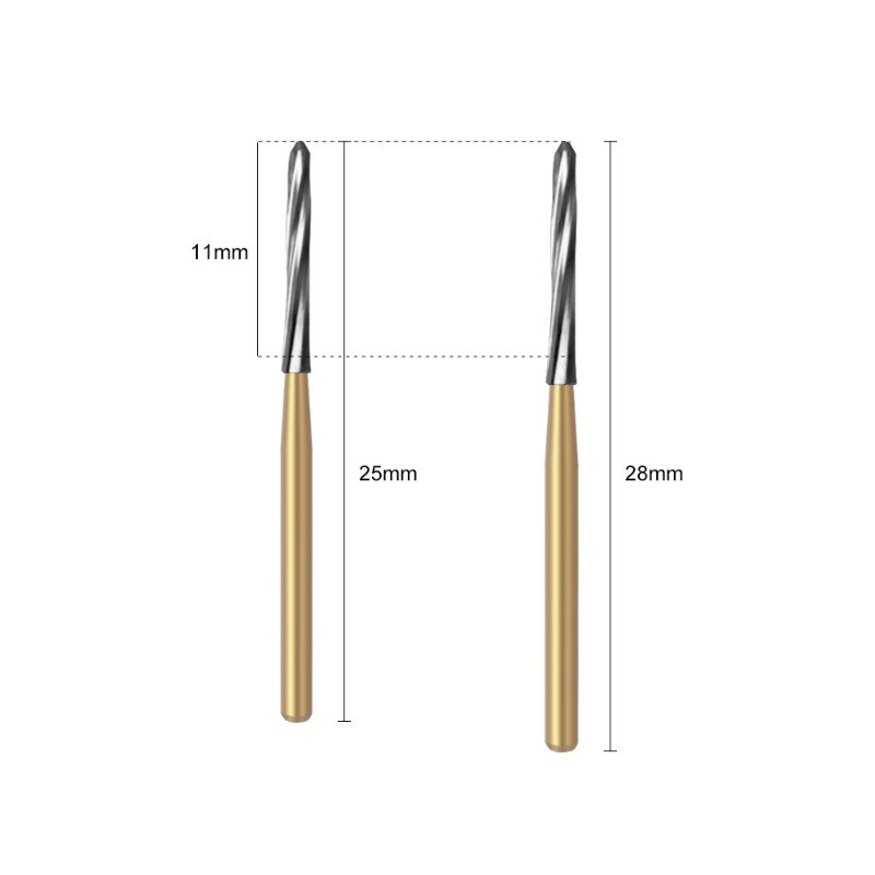 Dental Surgical Bone Cutters Zekrya Endo Z Carbide Burs Non-Cutting Tip FG 1.6mm