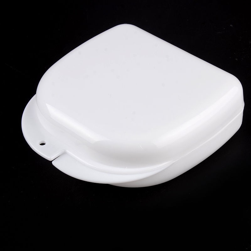 Teeth Dental Orthodontic Retainer Case Box Denture Sport Mouth Guard Storage