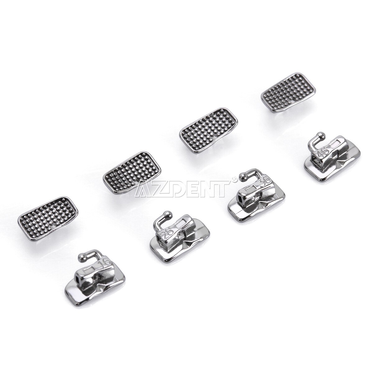 50Sets Dental Orthodontic Buccal Tubes Roth.022 1st Molar Bondable Non-Conv Mono