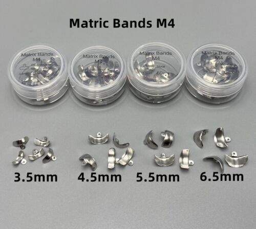 Dental Sectional Matrix M4 1.0 Matrices Refill All Sizes 50/PACK Tofflemire Type