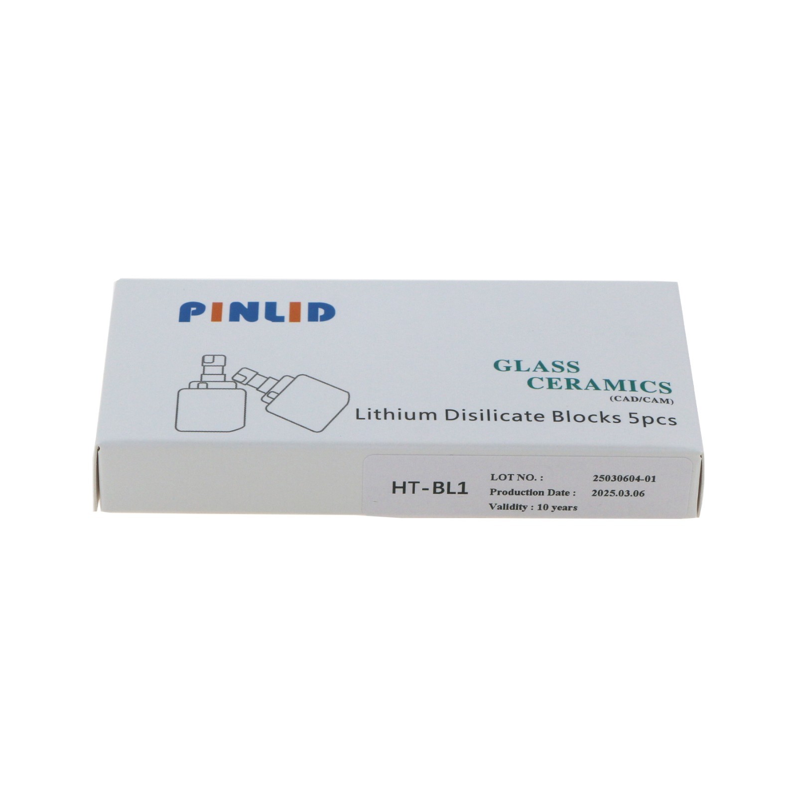 US C14 HT Dental Lithium Disilicate Blocks Emax CAD/CAM Milling CEREC Blocks