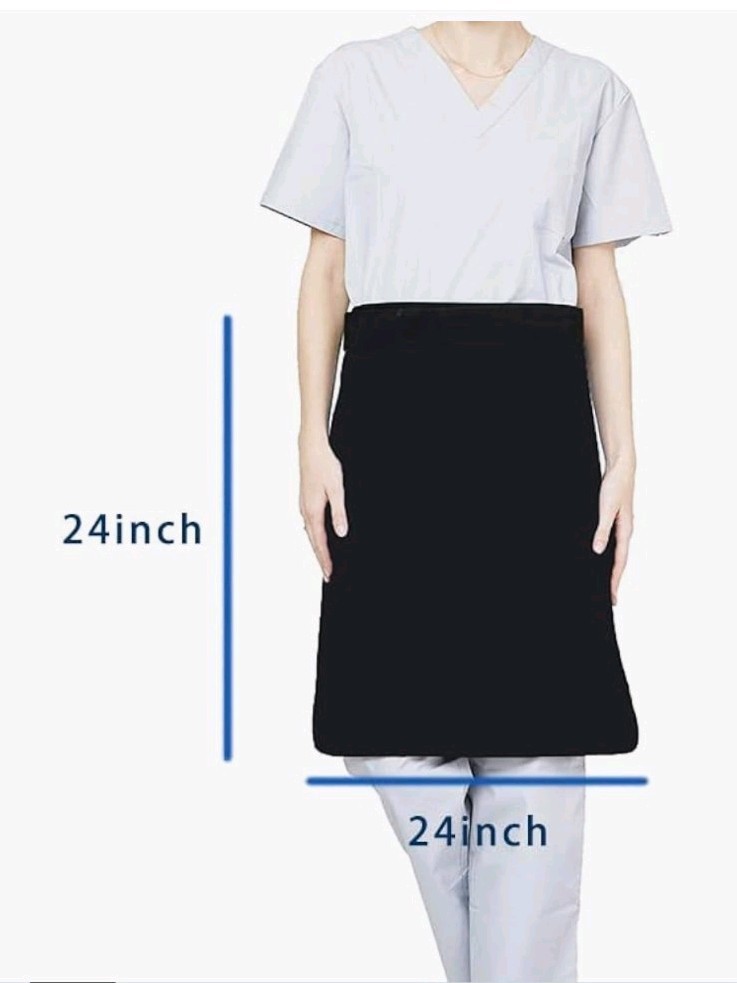 SHINRAY X-Ray Half Lead Apron, 0.5mm Pb Regular Lead, Large,Unisex…