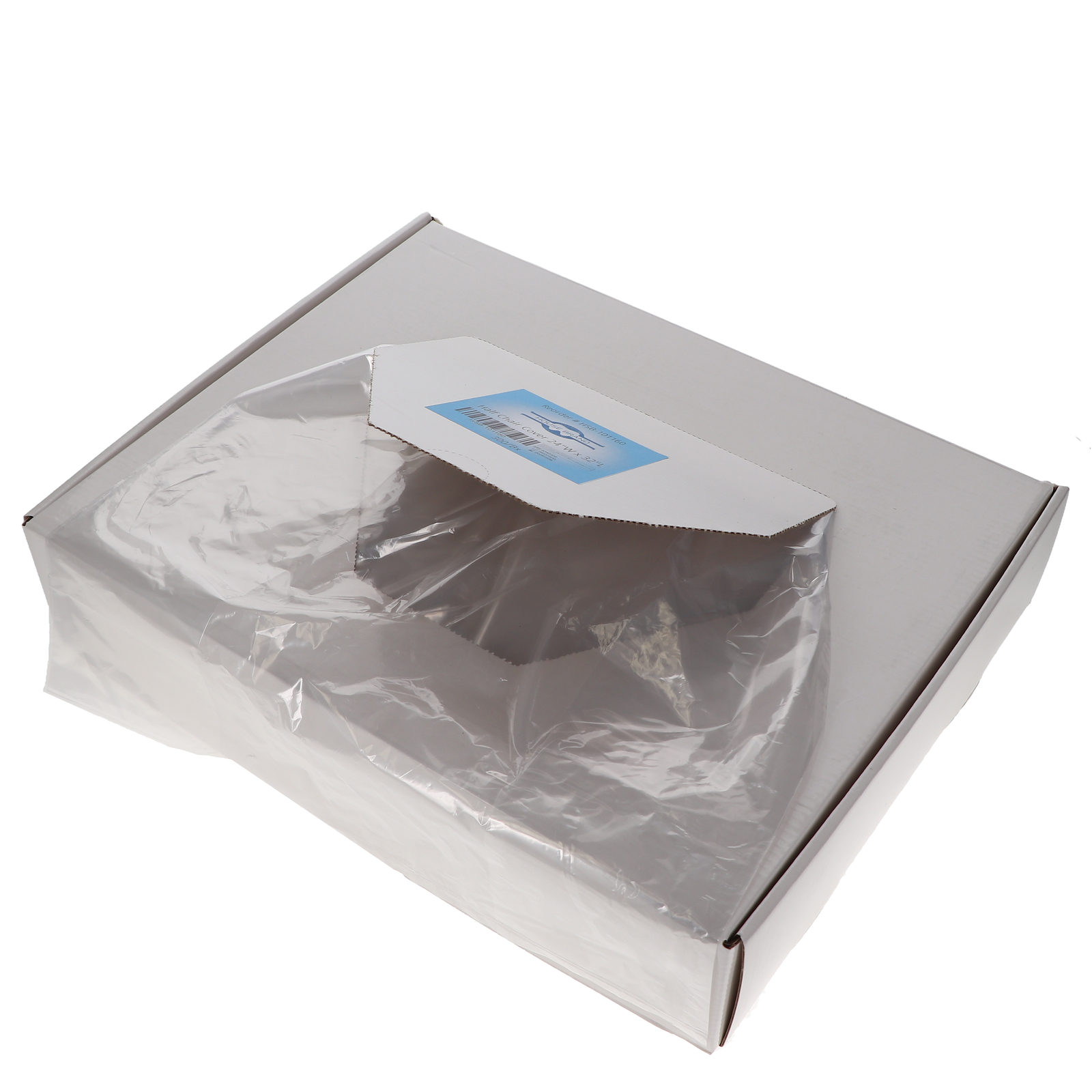 House Brand Dentistry 101160 Chair Cover Sleeves Half 24″W x 32″L Clear 300/Pk