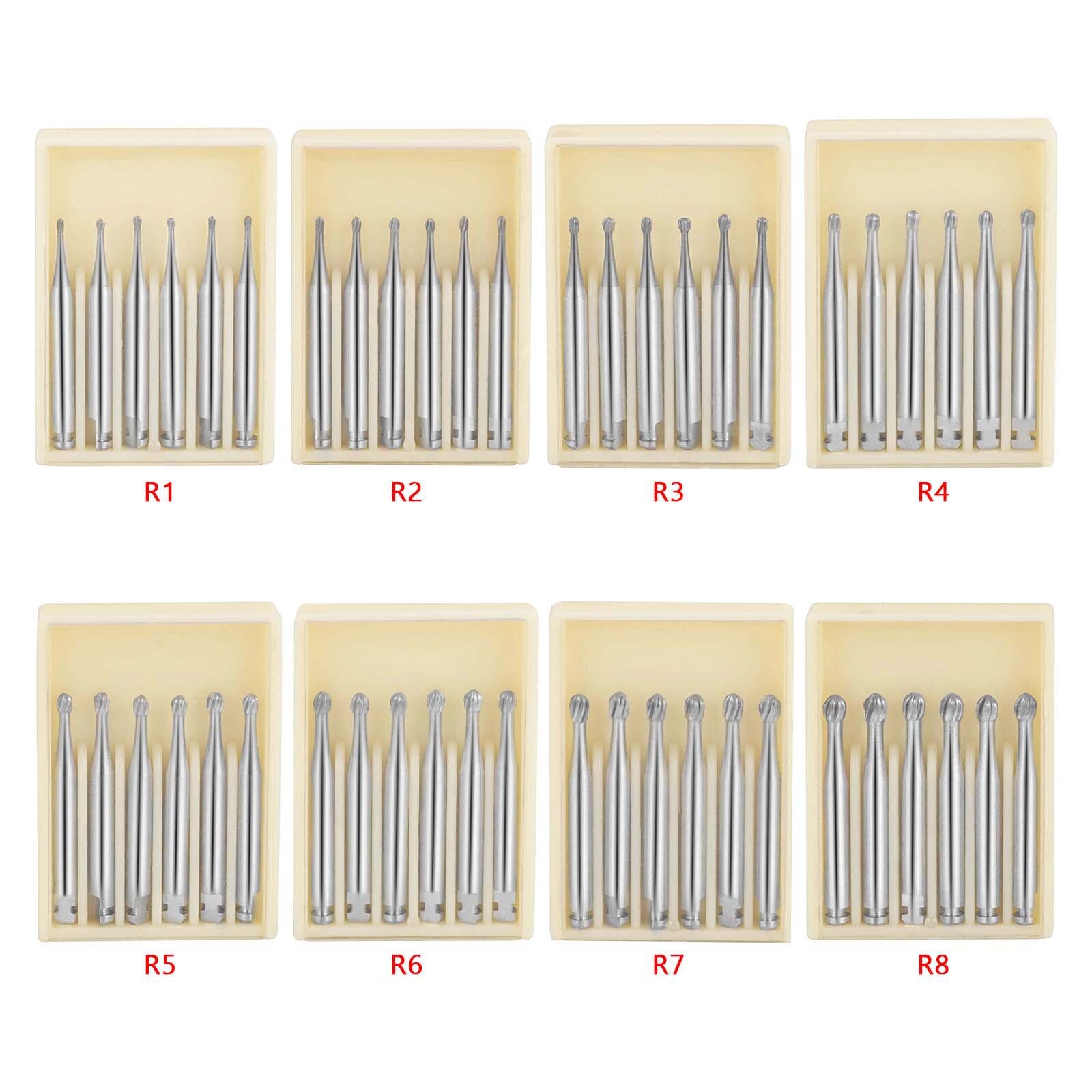 RA1-RA8 Dental Tungsten Steel Carbide Burs for Low-Speed Contra Angle Handpieces