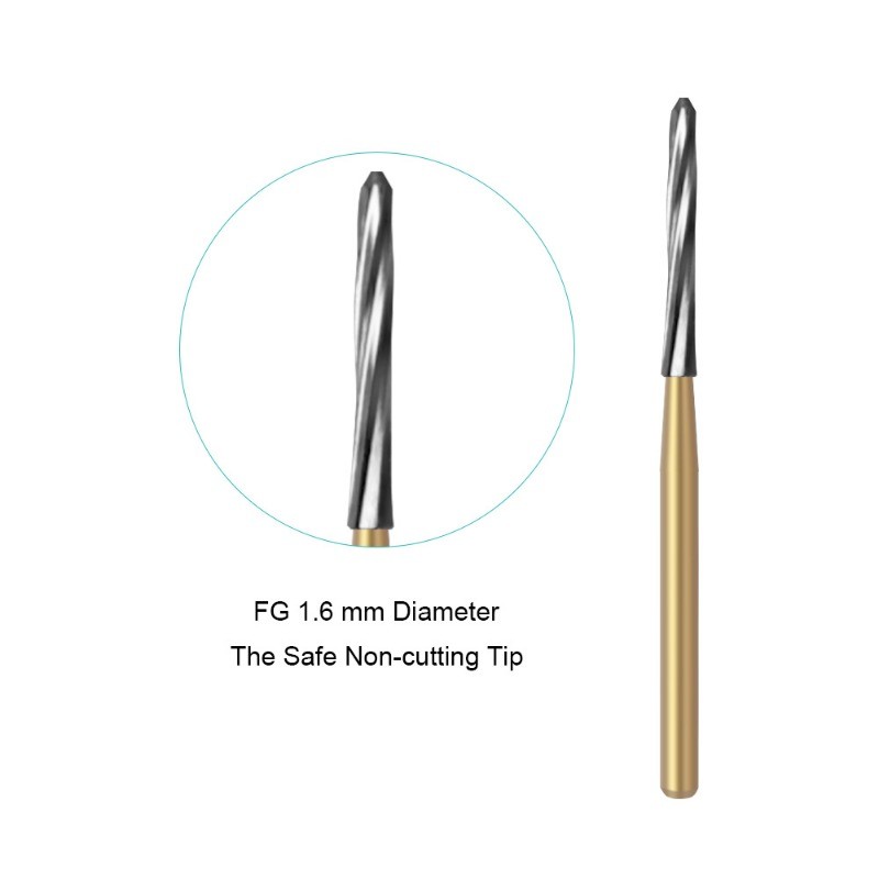Dental Surgical Bone Cutters Zekrya Endo Z Carbide Burs Non-Cutting Tip FG 1.6mm