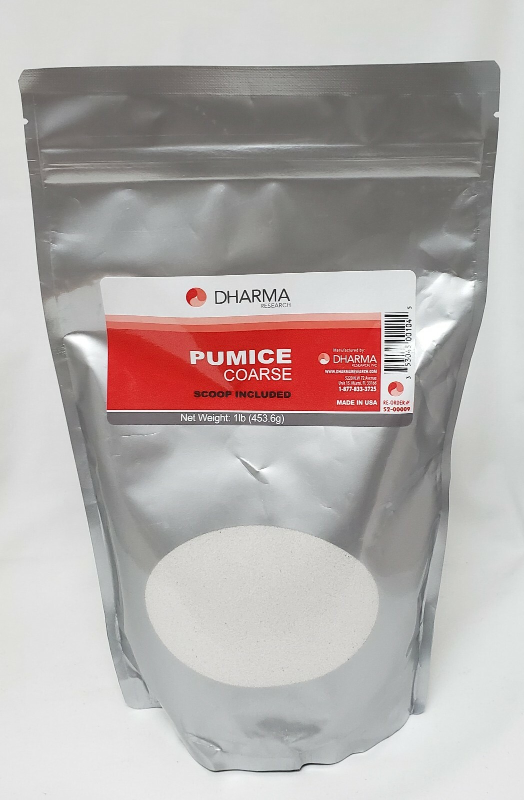 Dharma Pumice Powder Coarse”O 1/2″ Grit – 1 LB BAG – Prophylaxis Scaling