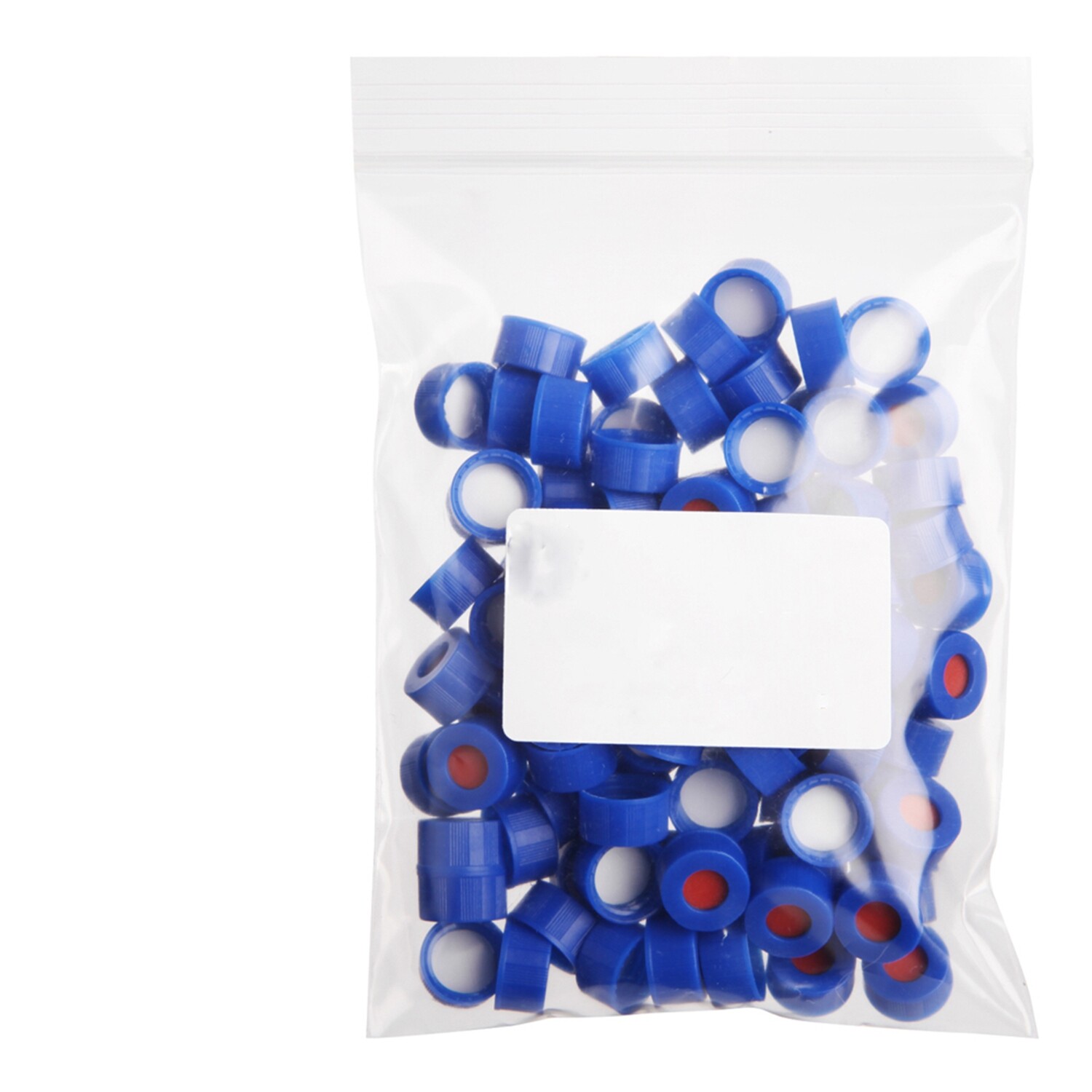 50000Pcs 2ml Vial Caps 9mm Screw Top White Silicone/Red PTFE Septa 9-425 HPLC GC