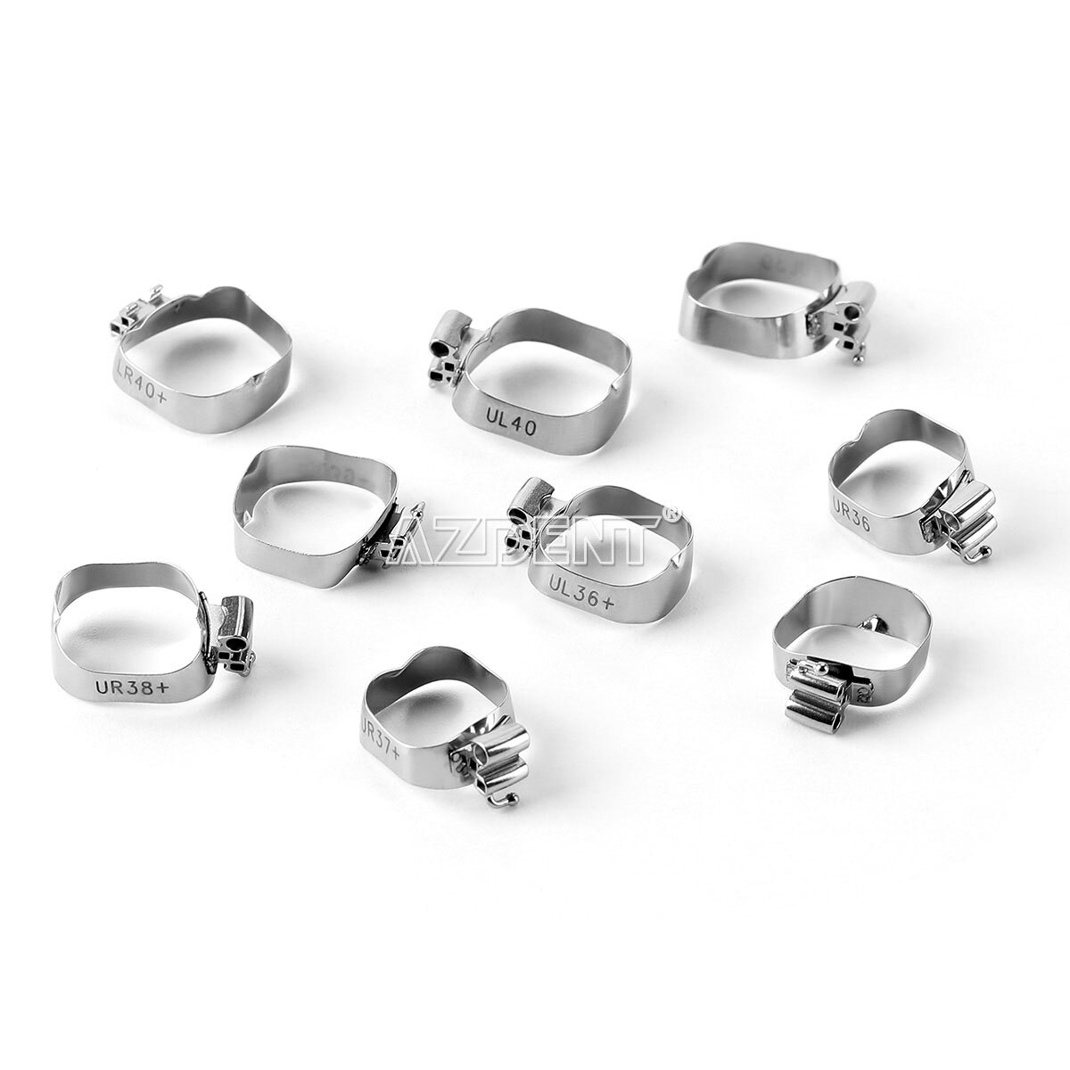 Dental Orthodontic Bands Buccal Tube 1st Molar MBT/Roth.022 Convertible/Non-Con