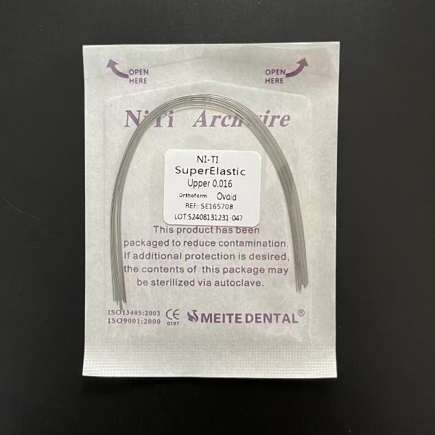 5 Packs Dental Orthodontic Super Elastic Wire Niti Round Arch Wires Ovoid Form