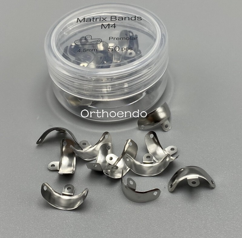 Dental Sectional Matrix Bands Metal Sectional Contoured Matrice for Tooth Repair