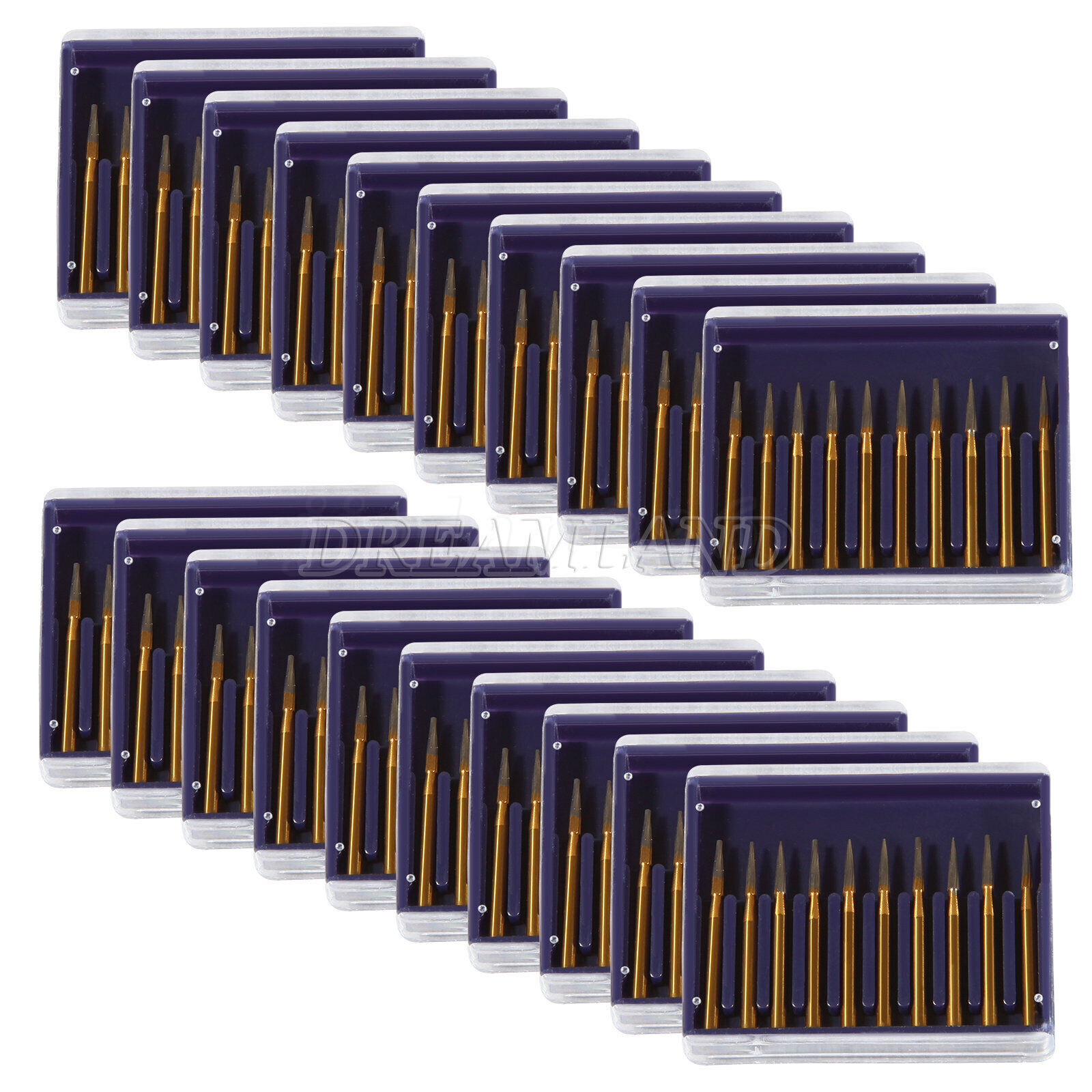 TRIMMING & FINISH DENTAL CARBIDE BURS 12 BLADES TF 7901 NEEDLE