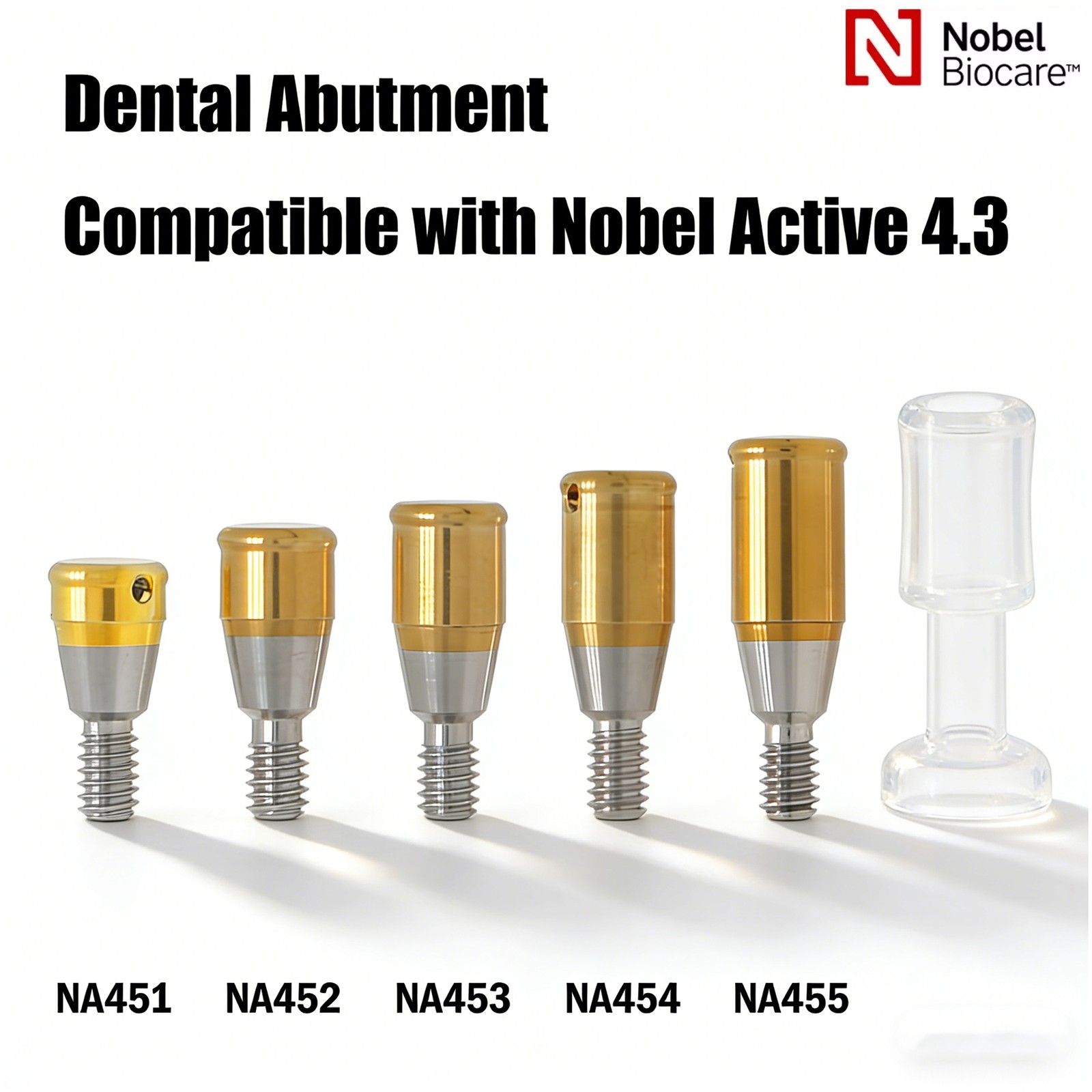 ZEST NOBEL Locator Abutment for Nobel Biocare Active Conical Connection NP & RP