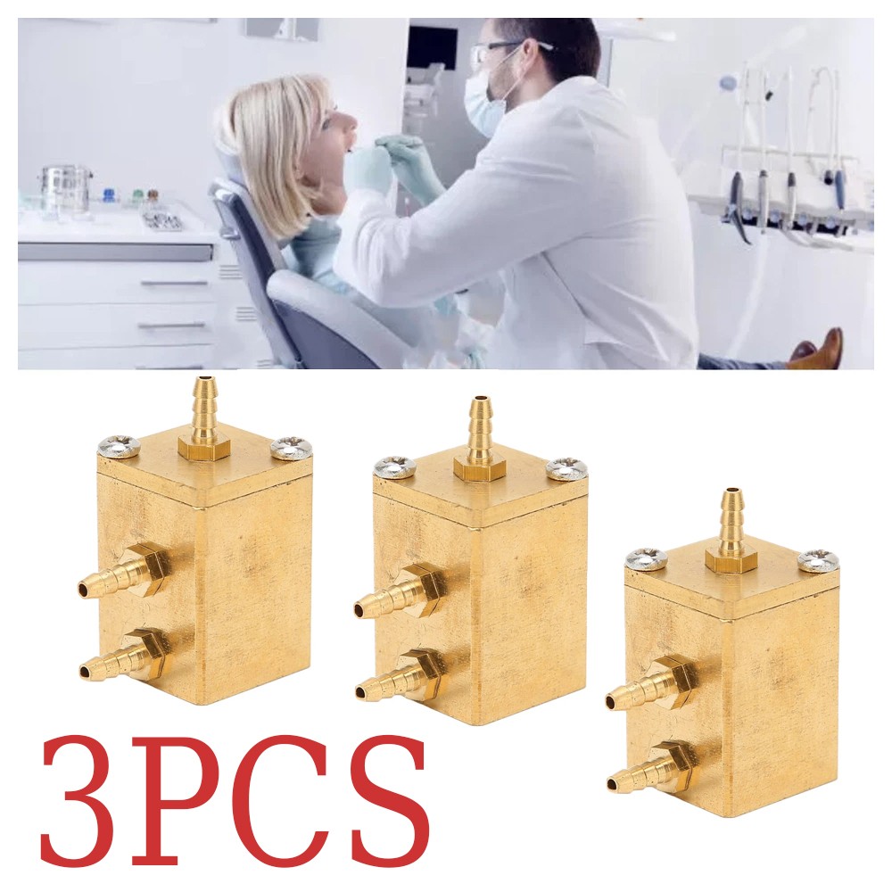 3Pcs Dental Water Valve Water Pressure Regulator For Dental Chair Unit