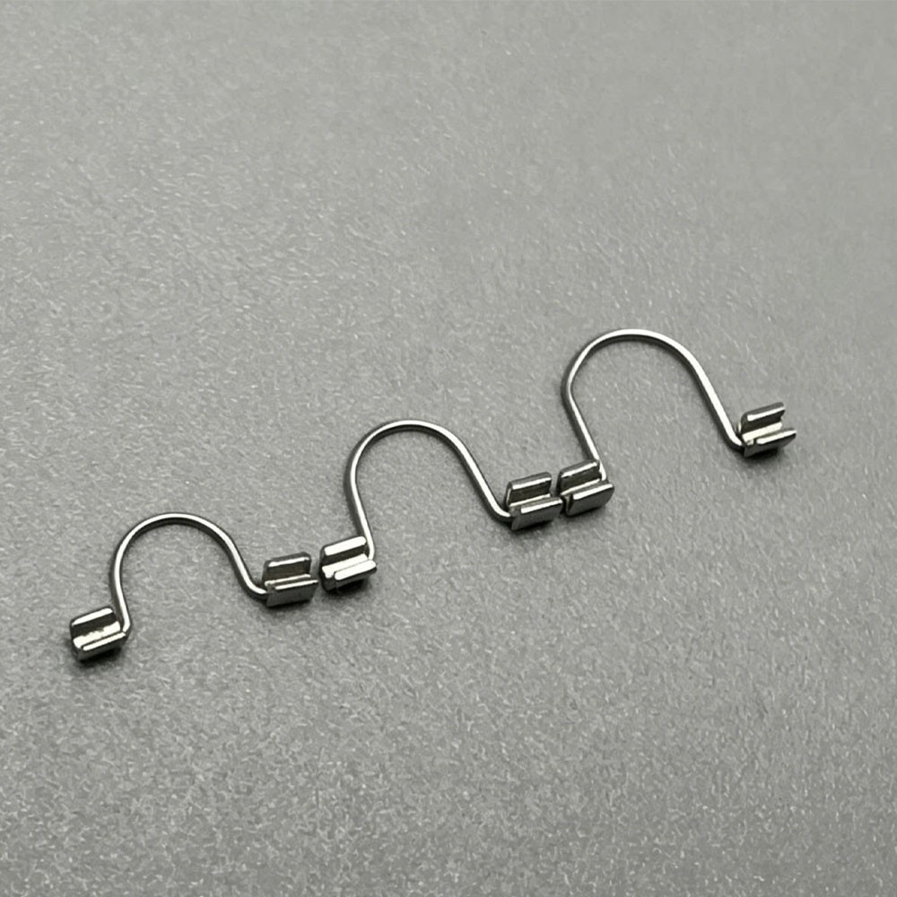 10Pcs/Pack Dental Ortho Single Anterior Teeth Torque Rectangular Spring StopHook
