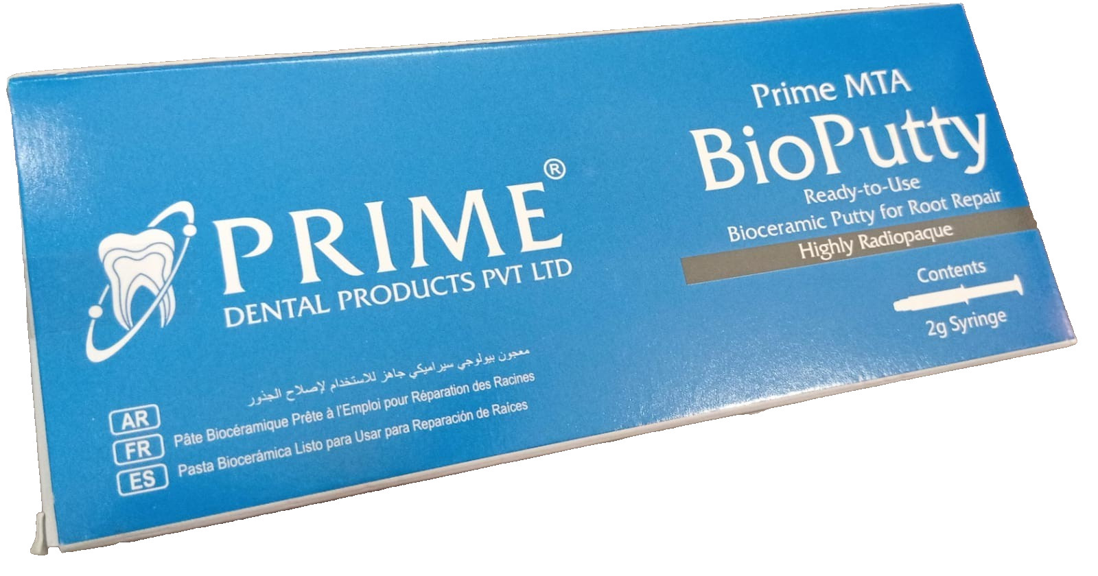 PRIME MTA Bioceramic Dental RCT Sealer 3gm Syringe with 15 Tips FRESH STOCK 2028