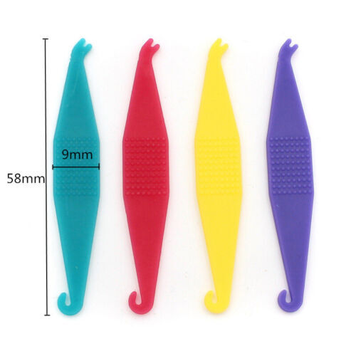 Dental Orthodontic Elastic Placer Elastic Rubber Band Placers Mixed Color