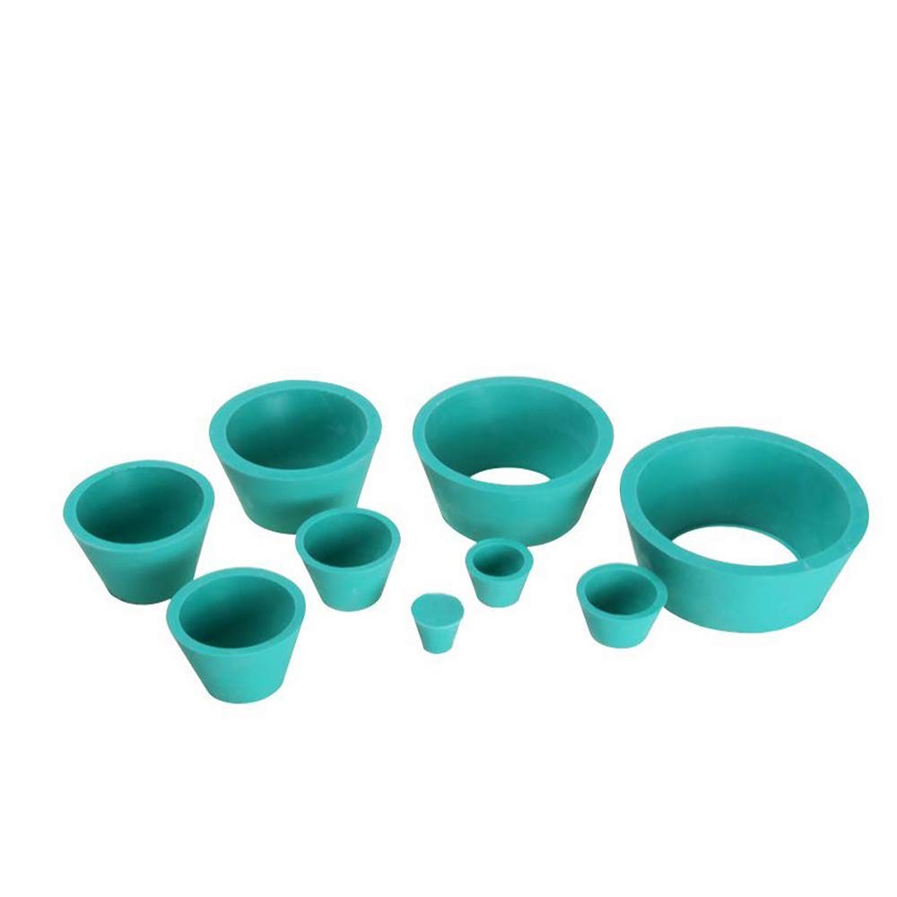 9 Count Buchner Funnel Flask Adapter Set,Filter Adapter Cones Set,Tapered Collar