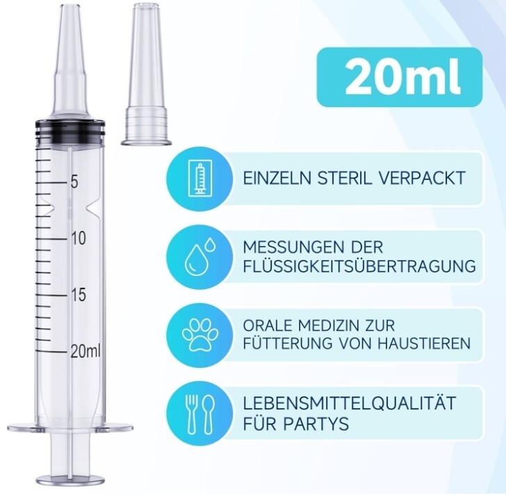 Syringes without needles Plastic Syringe 10ml 20ml 5ml 1ml 3ml lot gauge set
