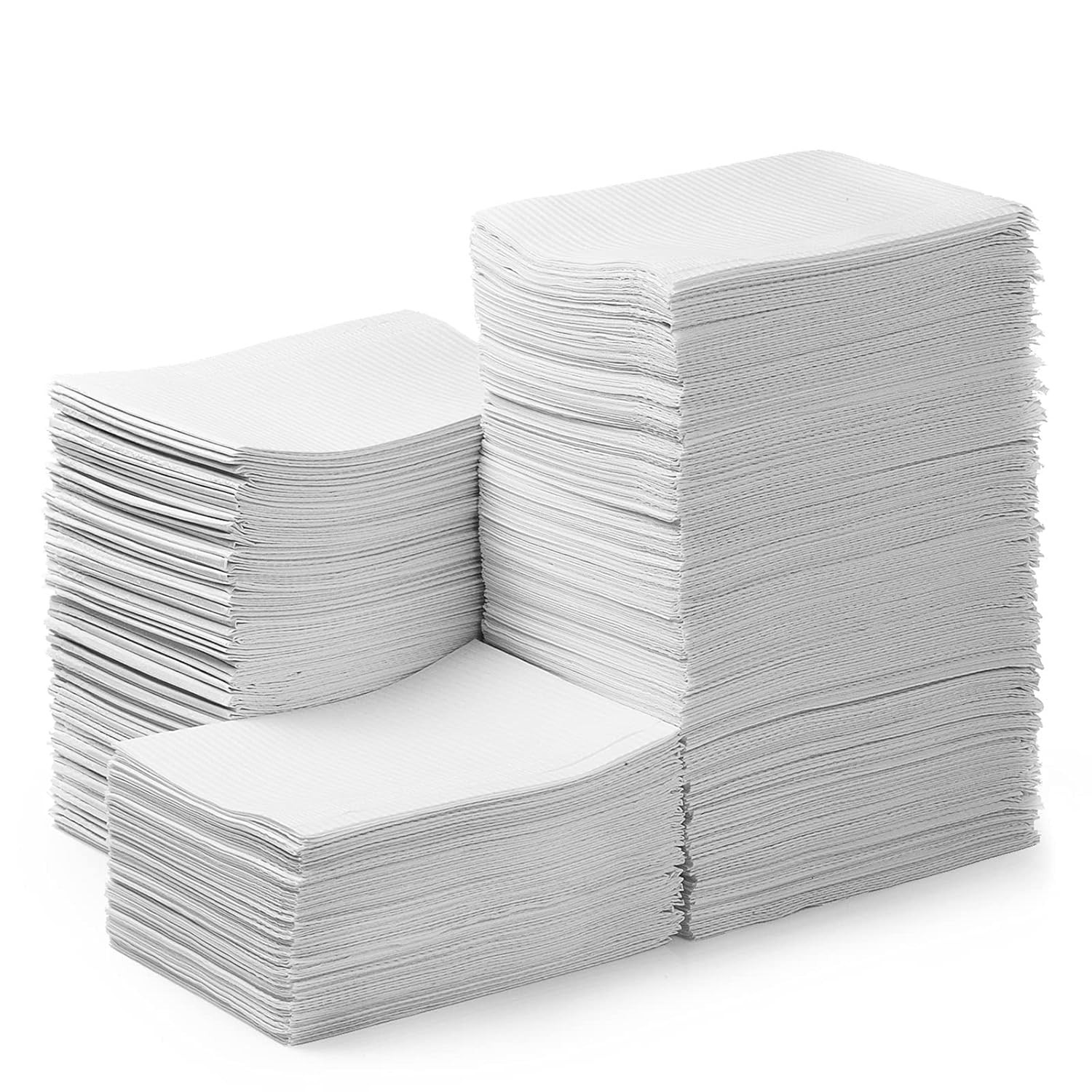250 Pack Dental Bibs, White Dental Bibs Disposable 3 Ply Waterproof Tattoo Bi…