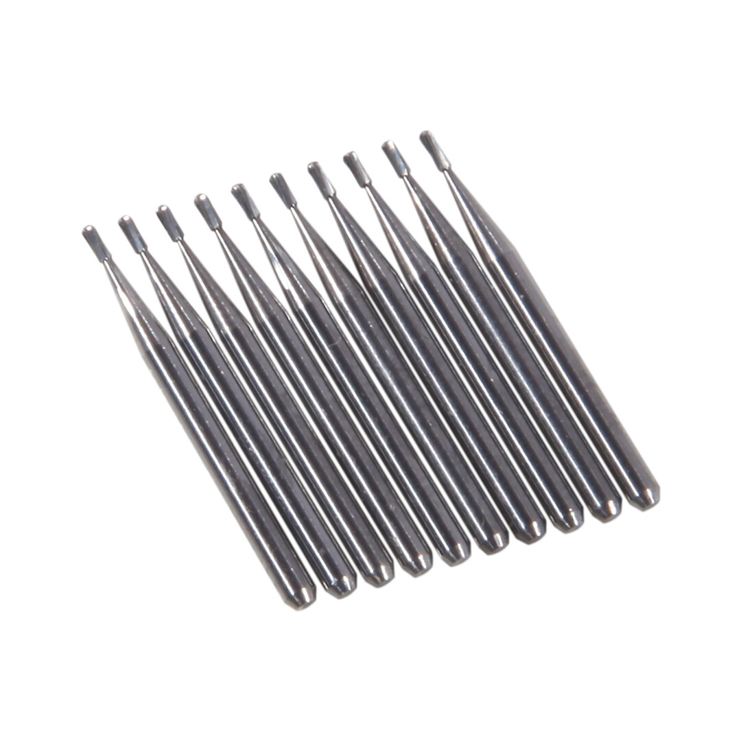 1 Box Dental Carbide Burs Pear-Shaped Type High Speed Tungsten Steel Bur FG329