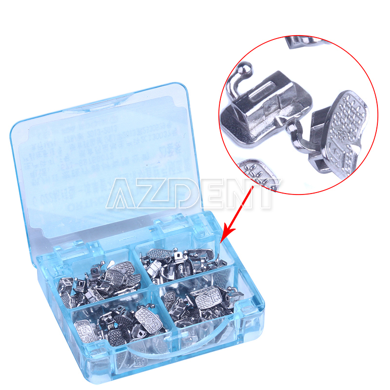 AZDENT Dental Orthodontic Buccal Tubes 1st 2nd Molar Tube Roth MBT 022 Bondable