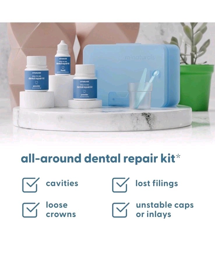 Dental Tooth Repair Kit, Dental-Grade Materials, Temporary Filling Composite …
