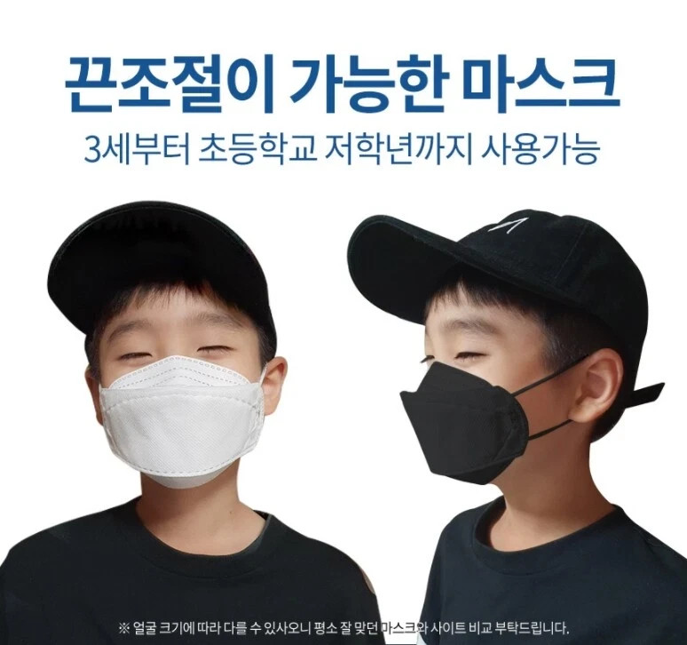 10 Packs MHCARE Adjustable KF94 Korean Face Mask Made in Korea Cover Adults Kids