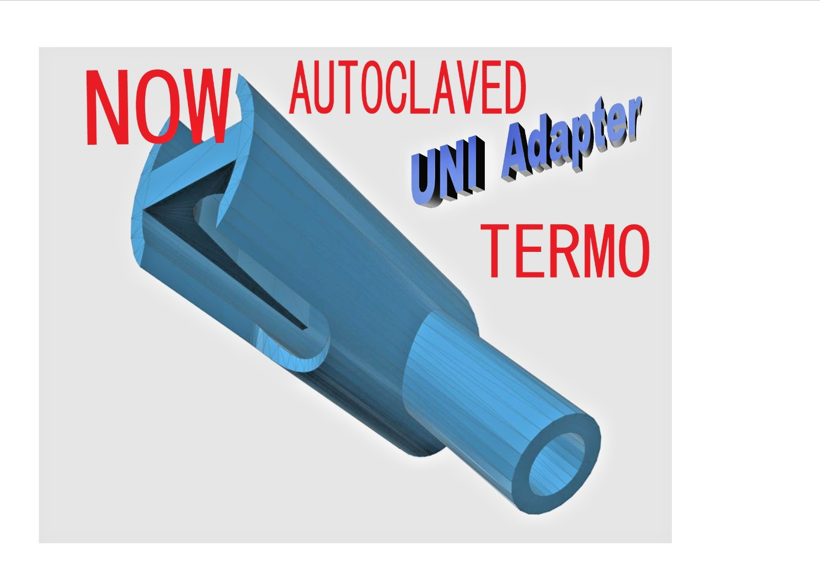 UNI Adapter TERMO -connect DryShield mouthpieces directly to your suction ha