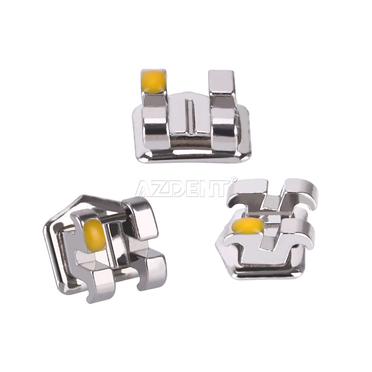 AZDENT 20pc/Kit Dental Orthodontic Bracket Braces Standard Roth .022 Hooks 3-4-5