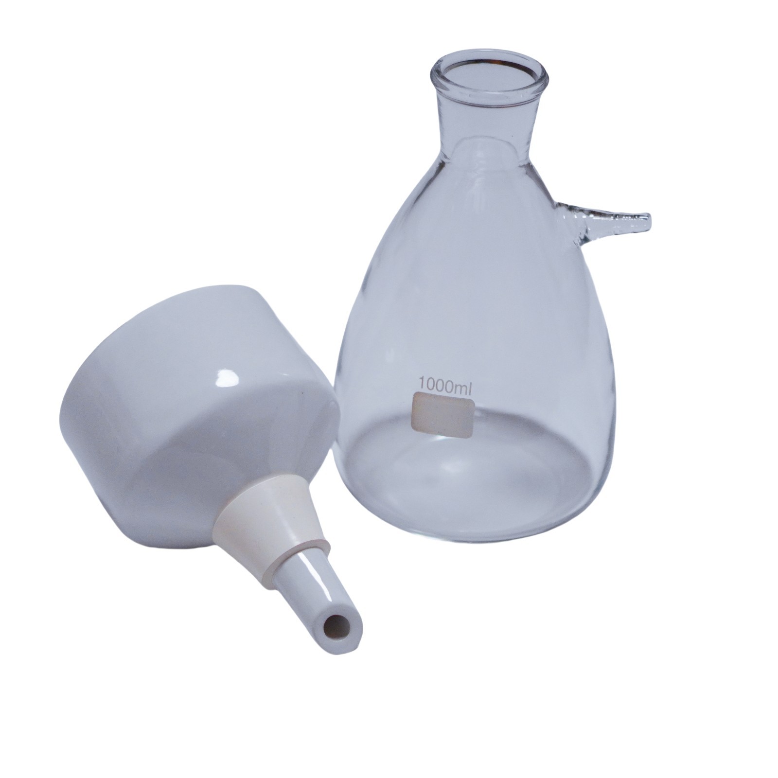 1 set of lab glass buchner funnel kit filter funnel kit 1000 ml, 500 ml