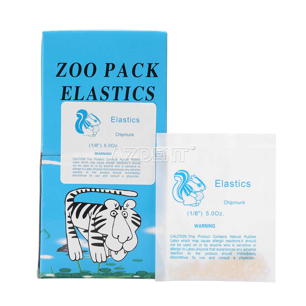 3.5/5.0/6.5OZ Dental Orthodontic Elastics Braces Rubber Bands 5000Pcs/kit