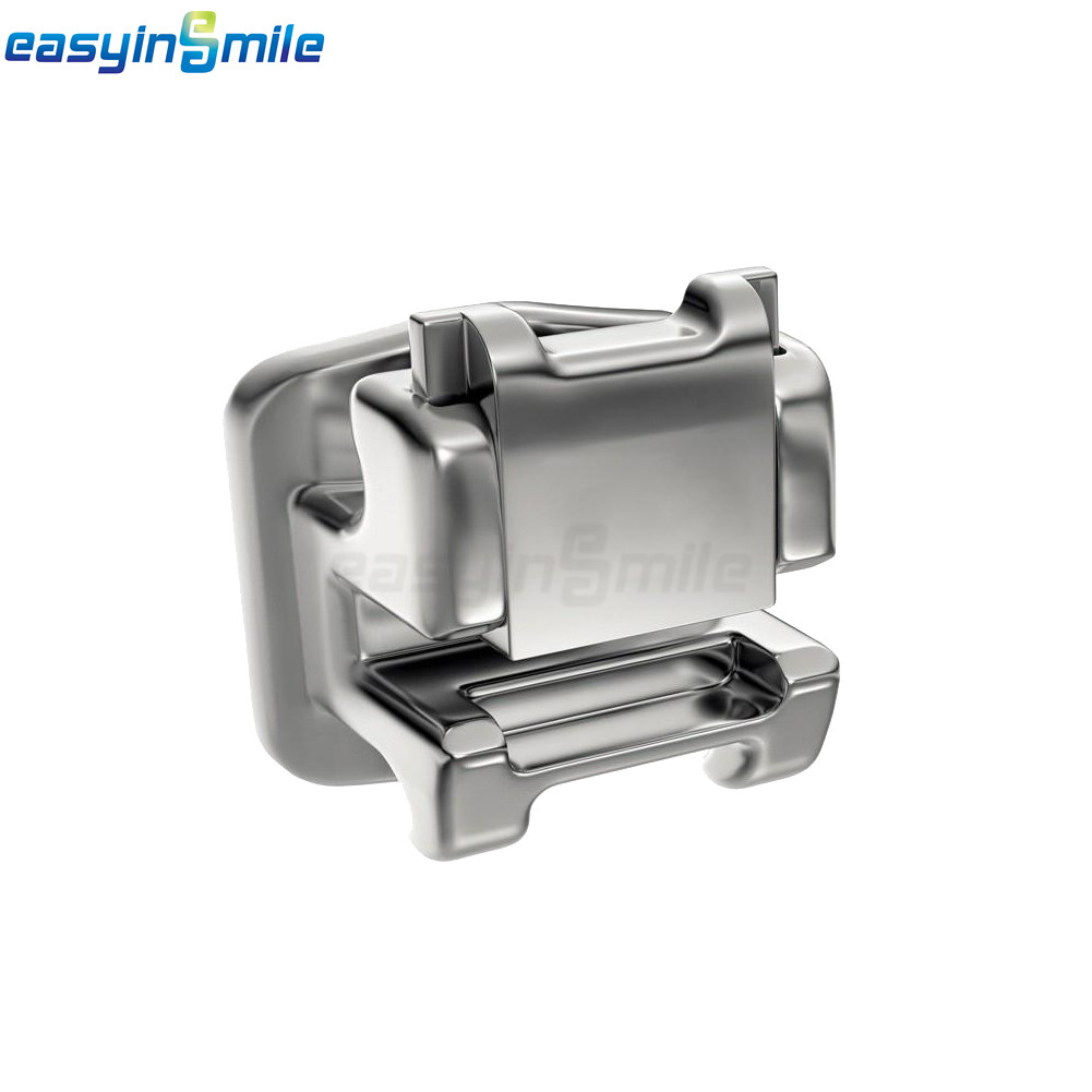 Orthodontic MINI Metal Brackets Dental ROTH/MBT 022 Self-ligating Braces 5Pack