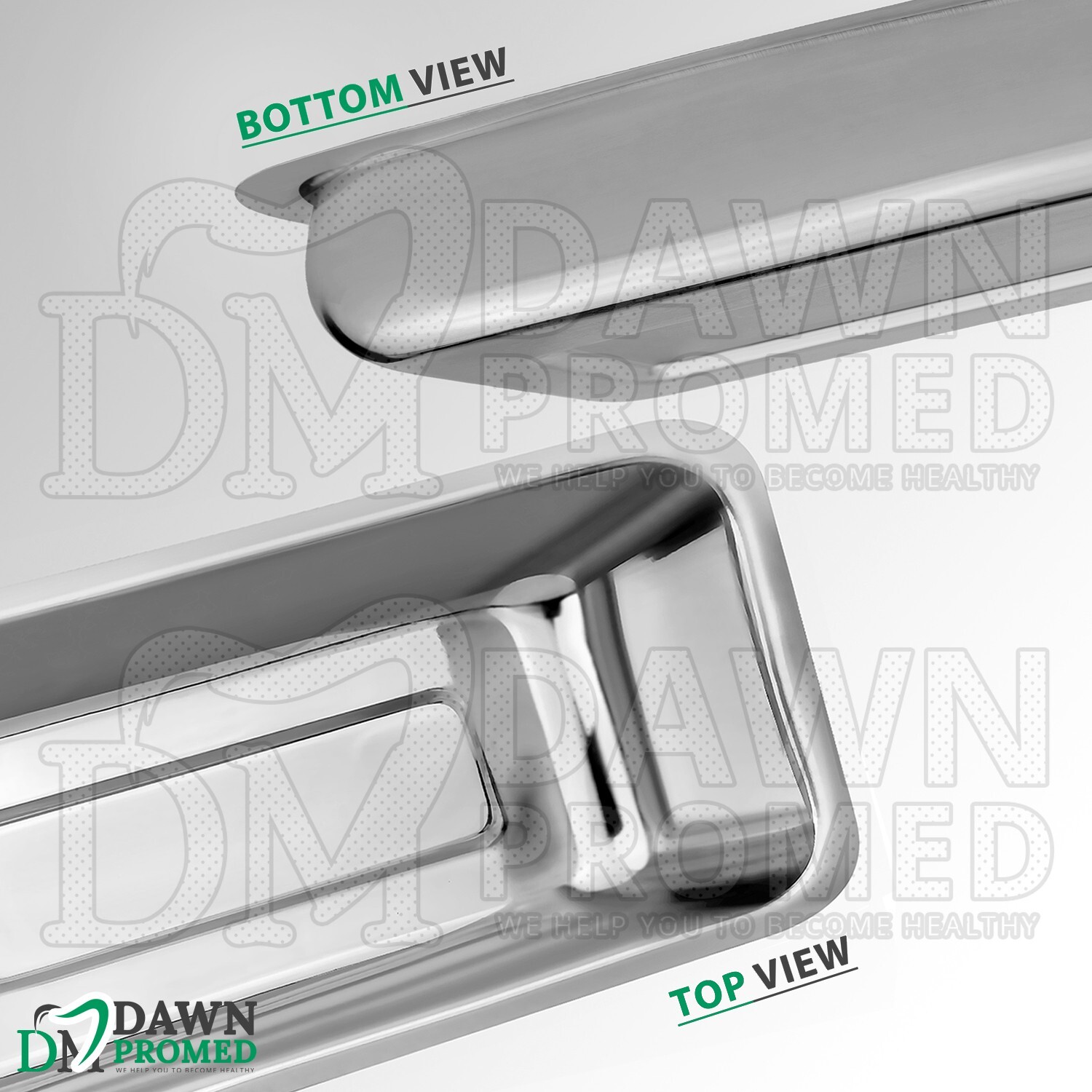 Catheter Tray 12″x4″x2″ Lid Cover With Handle Surgical Dental Instruments