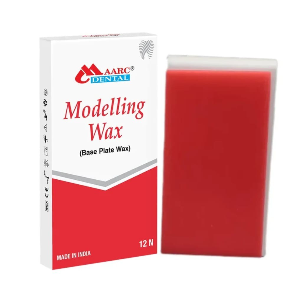 5 X Maarc Modelling Wax Base Plate Wax 500g Dental Laboratory Prosthetic Wax
