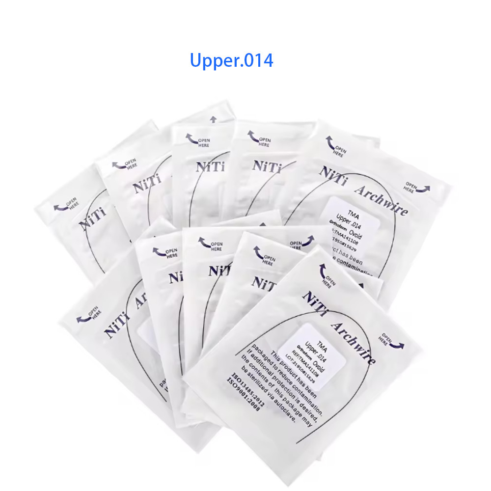 Dental Orthodontic TMA Beta Ti-Mo Alloy Round Arch Wires Ovoid