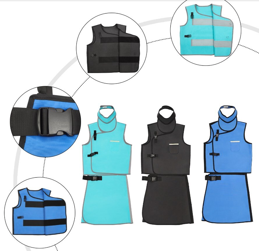 Medical Dental X-Ray Protective Lead Apron 0.5mmp Radiation Protection Vest Suit