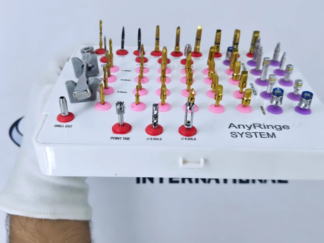 AnyRidge Dental Implant Surgical Kit Implantology Instrument Set Oral Surgery To