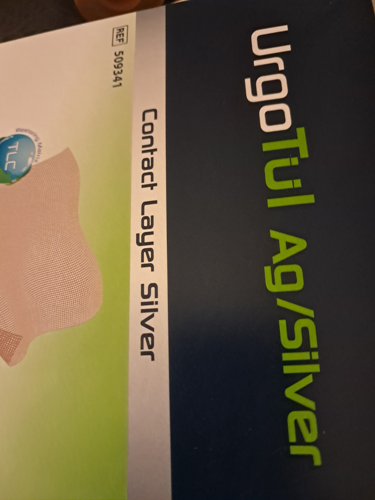 UrgoTul AG Silver Sterile Dressing 10cm x 12cm ( 508393) 1box=10 Pc.box Per Orde
