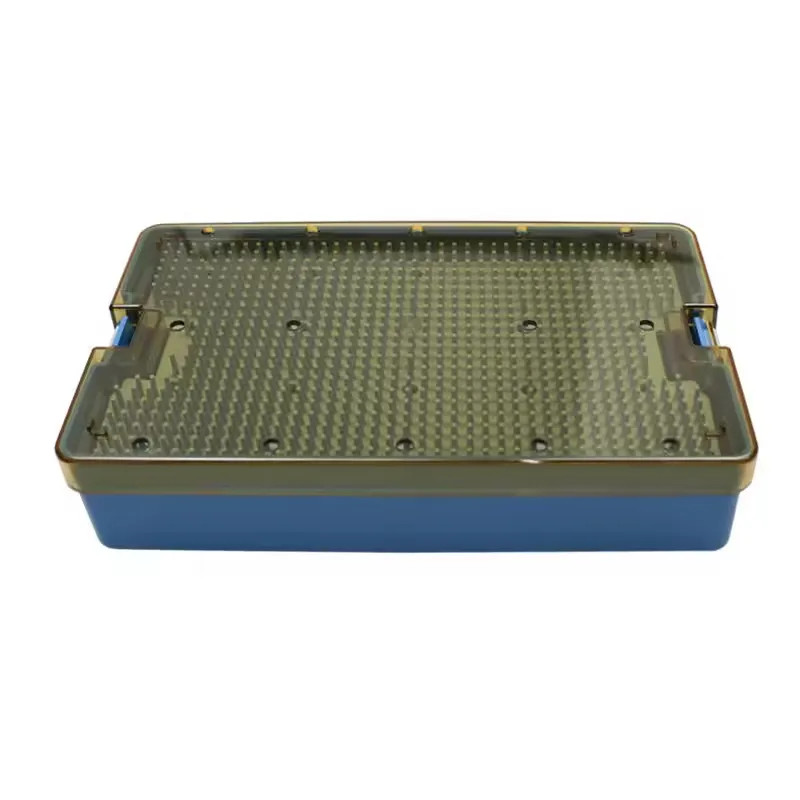 Double-layer Large Autoclavable Sterilization Case Tray Disinfection Box USSTOCK