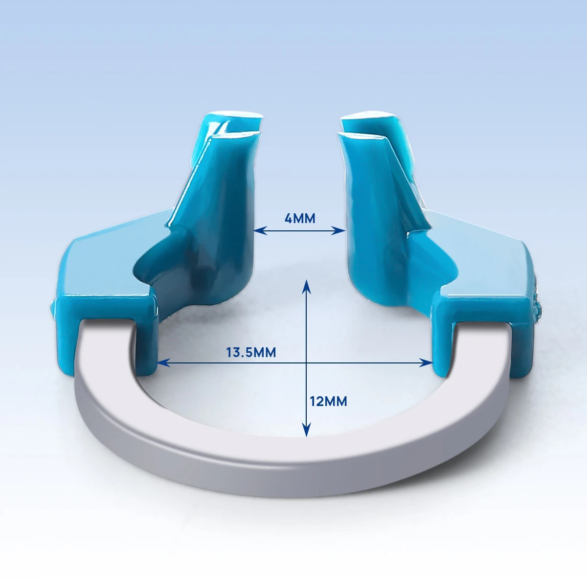 1Pc Dental Clamp Ring Sectional Contoured Matrix System Nickel Titanium Matrix