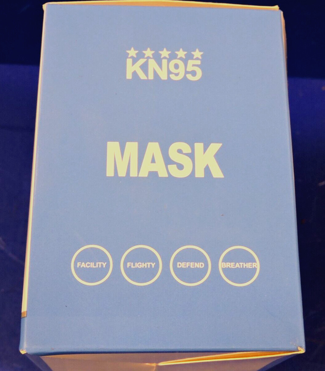 20 Pcs KN95 Face Mask Respirator Mouth Nose Cover 95% Protective 5-Layer / WHITE