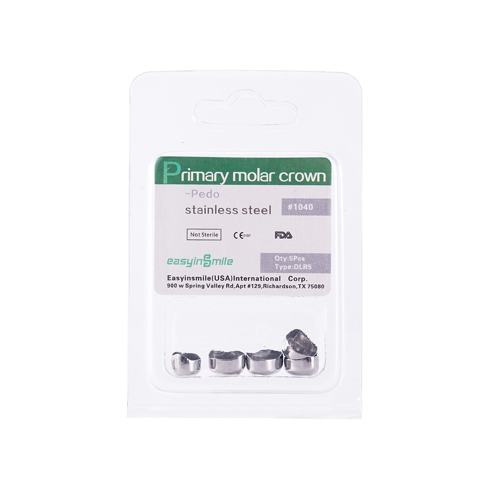 Dental Kids Crown Stainless Steel Primary Molar Crown D Premolar/E Molar DUL-UR2