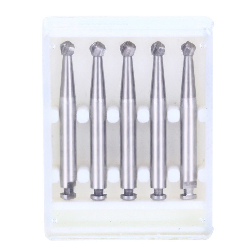 Dental Tungsten Steel Carbide Burs RA 1-8 For Low Speed Contra Angle Handpiece