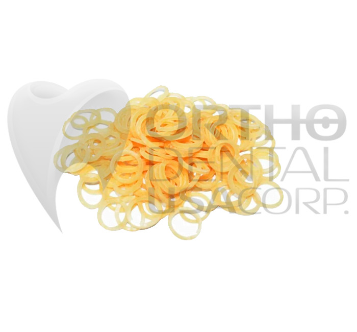 US Dental Ortho Elastics Latex Braces Orthodontic Rubber Bands 3.5,5.0,6.5 oz