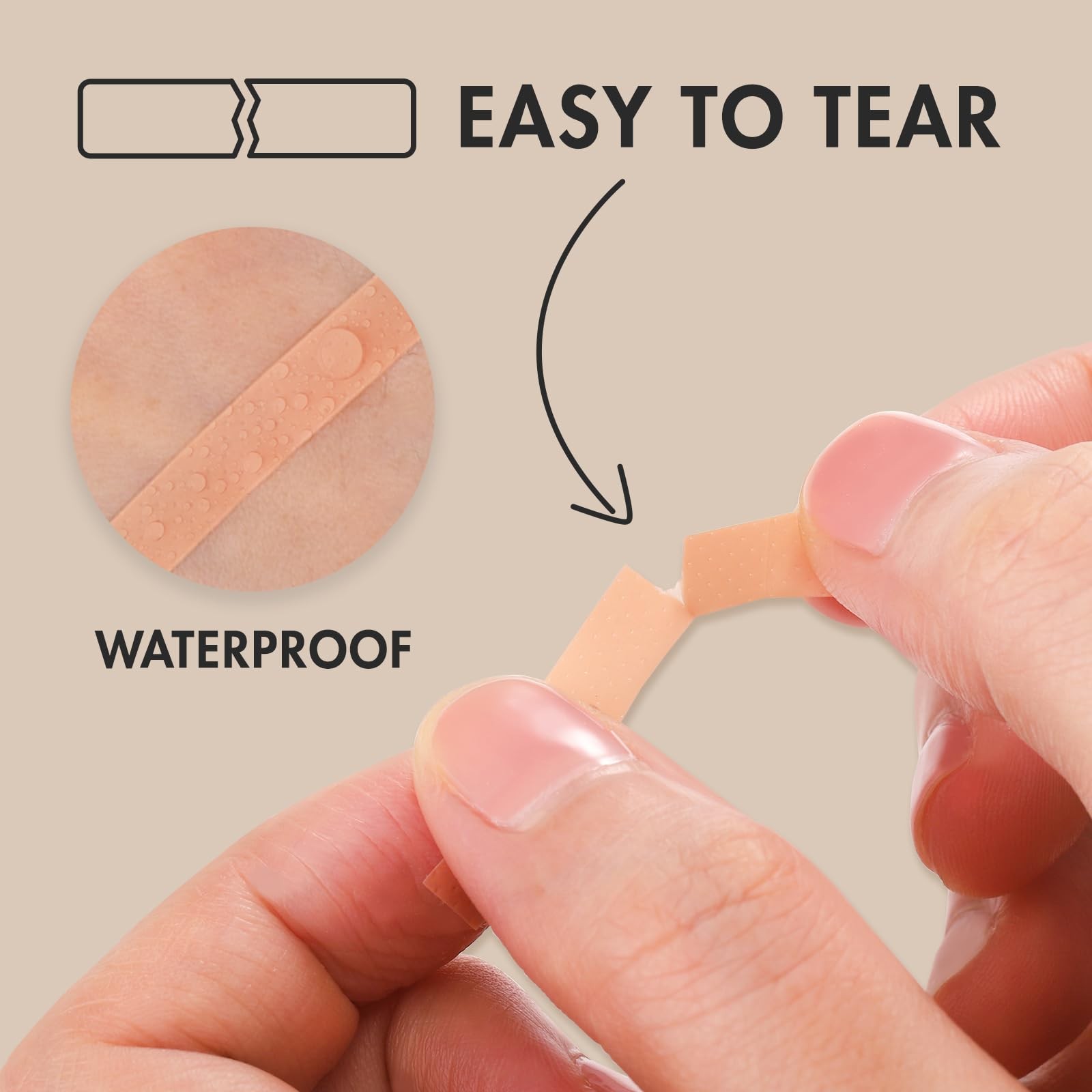 Embagol 800 Pcs Eyelash Extension Tape 0.24″ x 1.97″, Eyelid – 800 pcs