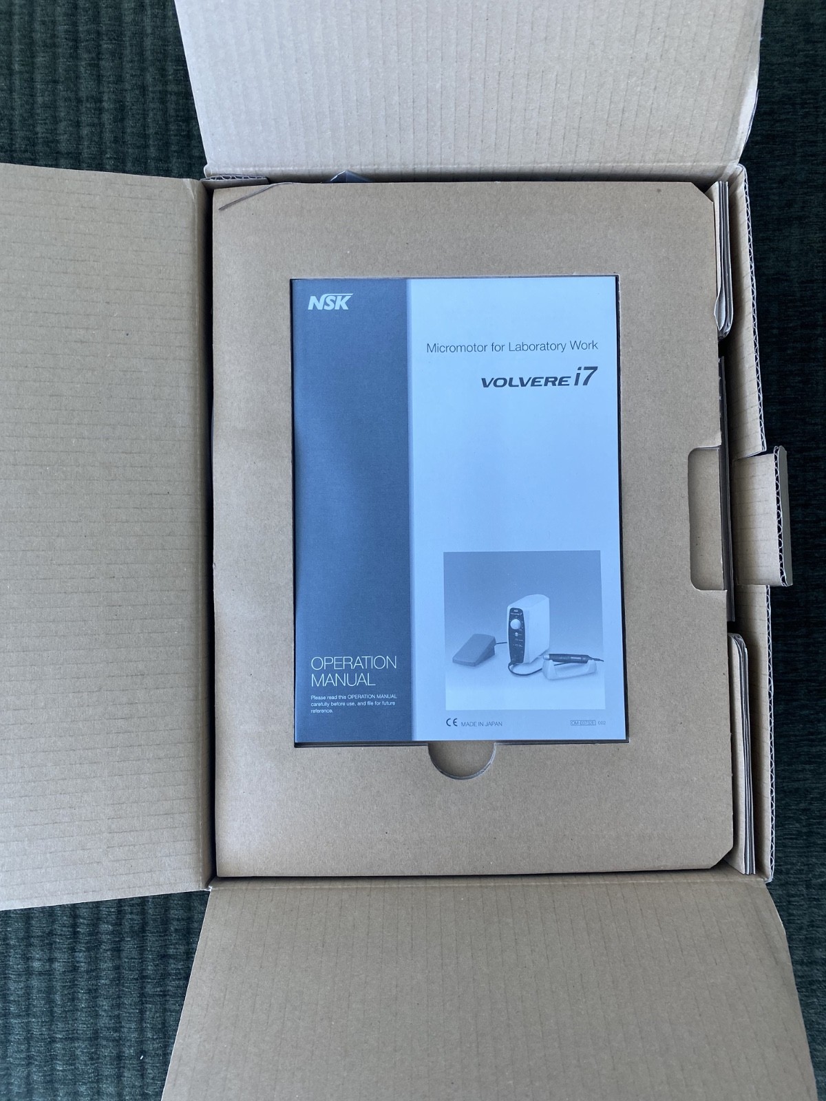 NSK DENTAL Electric Lab Motor VOLVERE i7 RM (120V)