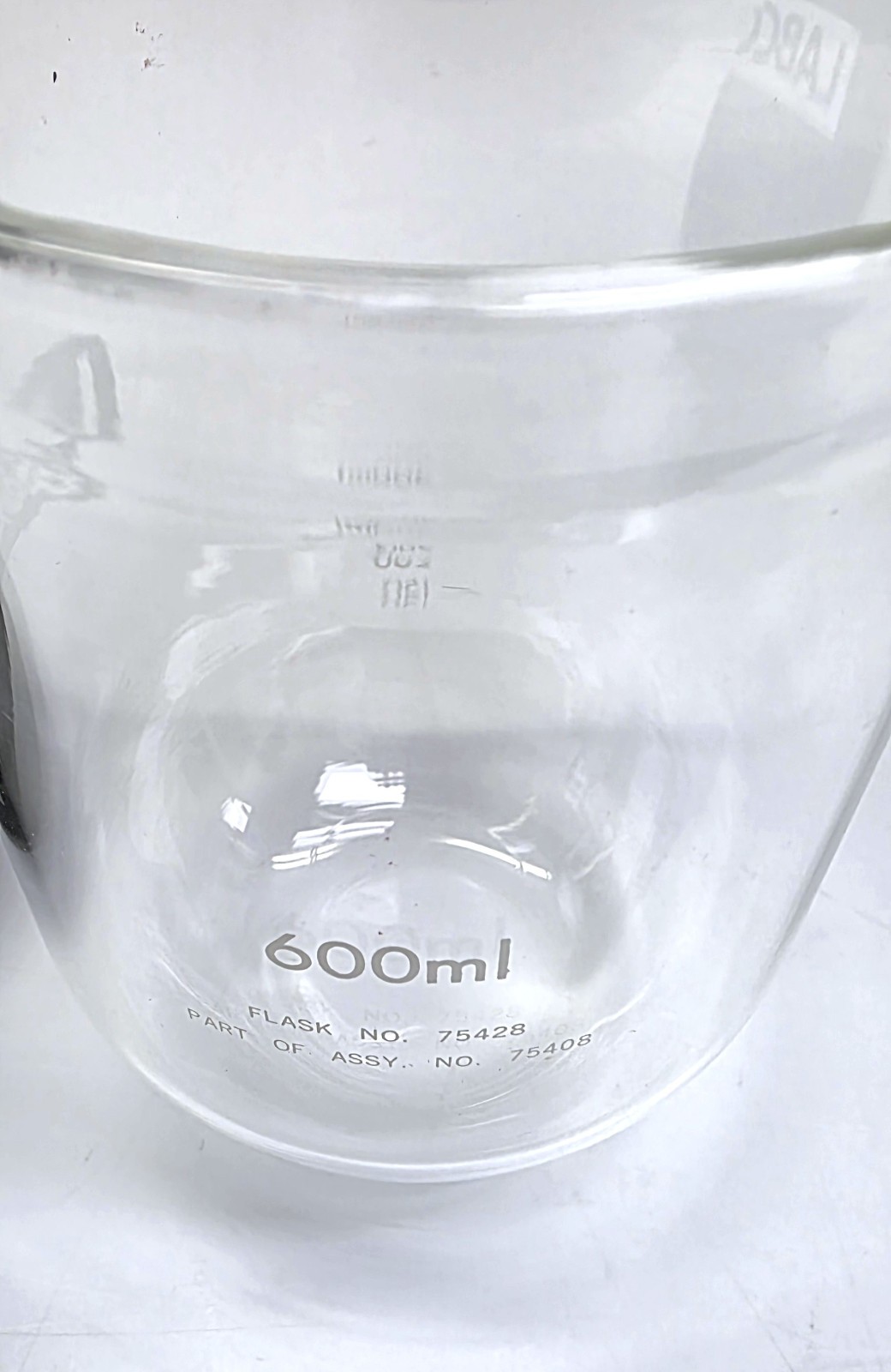 Labconco 600 ml Complete Fast-Freeze Flask 3/4 Flask Top